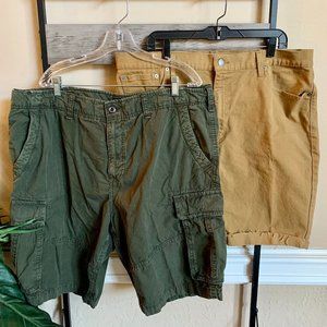 Levi’s 511 Cut-off Mens Shorts W40 American Eagle Outfitters W42 Lot of 2 Bundle